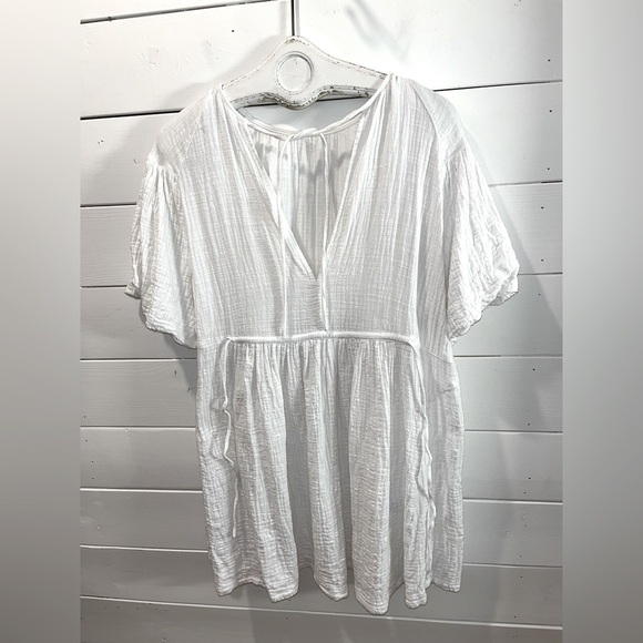 FRED – White Reversible Tunic Dress One Size - Picture 3 of 9